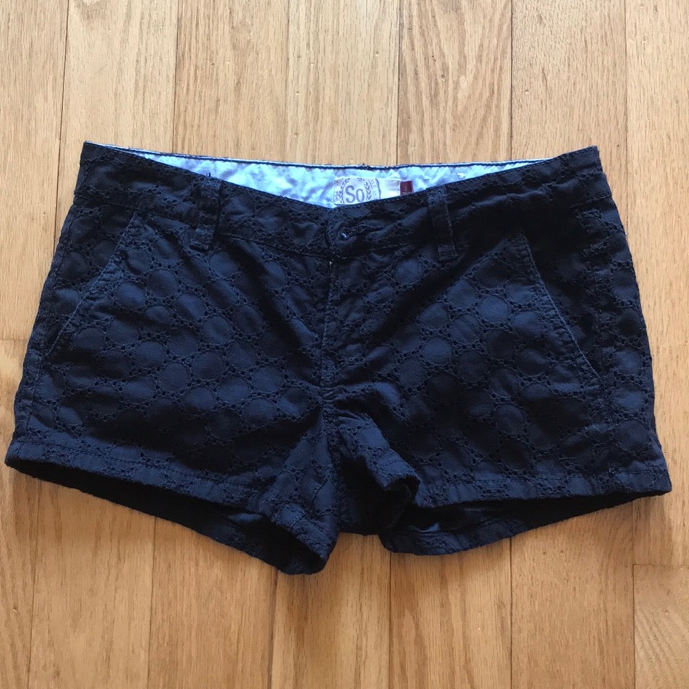Black shorts